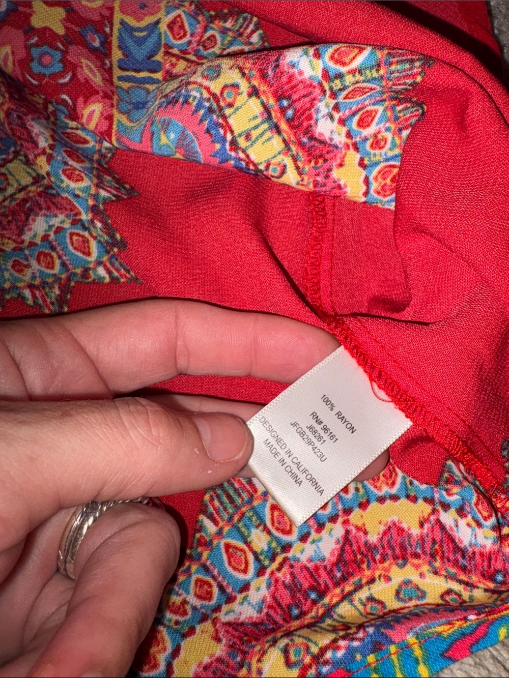 OFFERS OPEN! Lulumari Multicolor Boho Halter Hippie Dress summer sundress Small - Picture 4 of 7